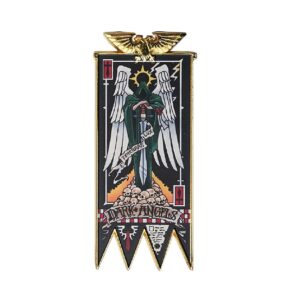 Starforged Space Marines Chapter Banner Collection Refrigerator Magnet Warhammer 40K-Dark Angels