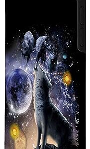 iPhone SE (2020) / 7 / 8 Cosmic Space Wolf, Wolves Family Howling Case