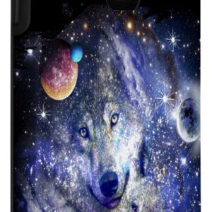 Galaxy S9 Cosmic Space Wolf, Wolves Family Howling, Constellation Case