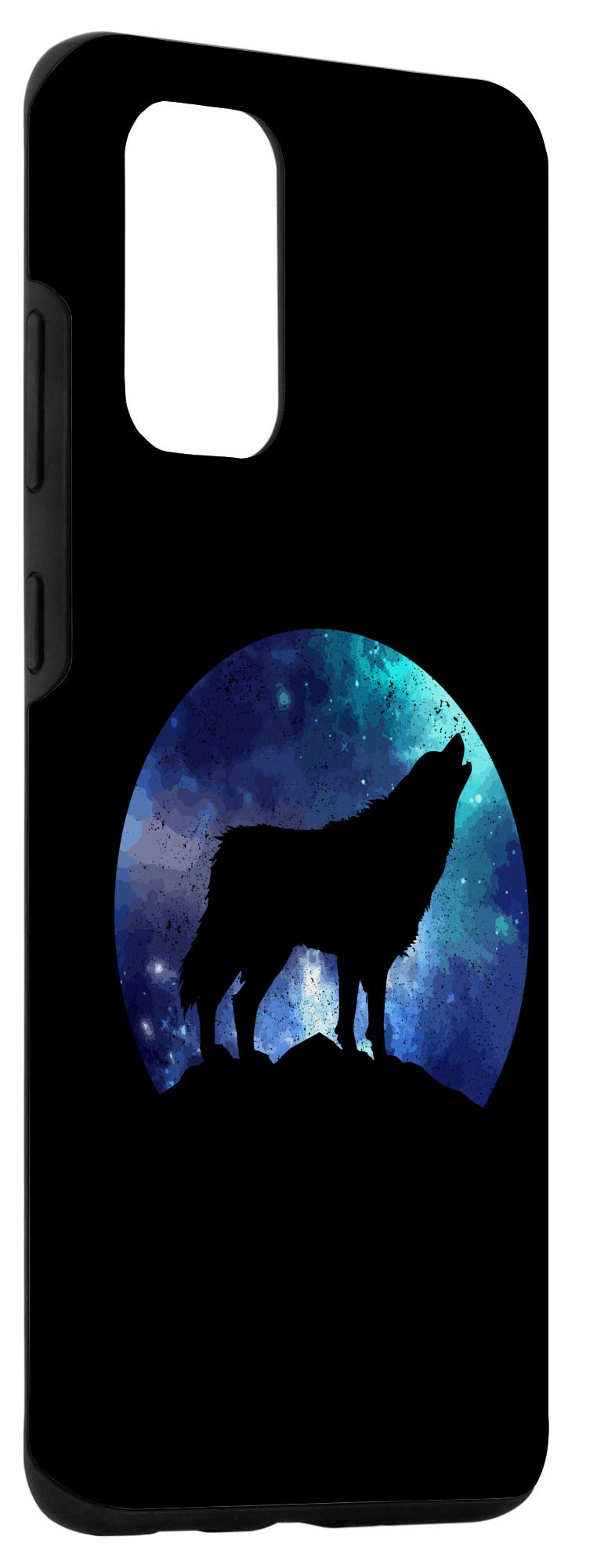 Galaxy S20+ Wolf Galaxy Space Cosmic Howling Wolves Wolf Lover Gift Case