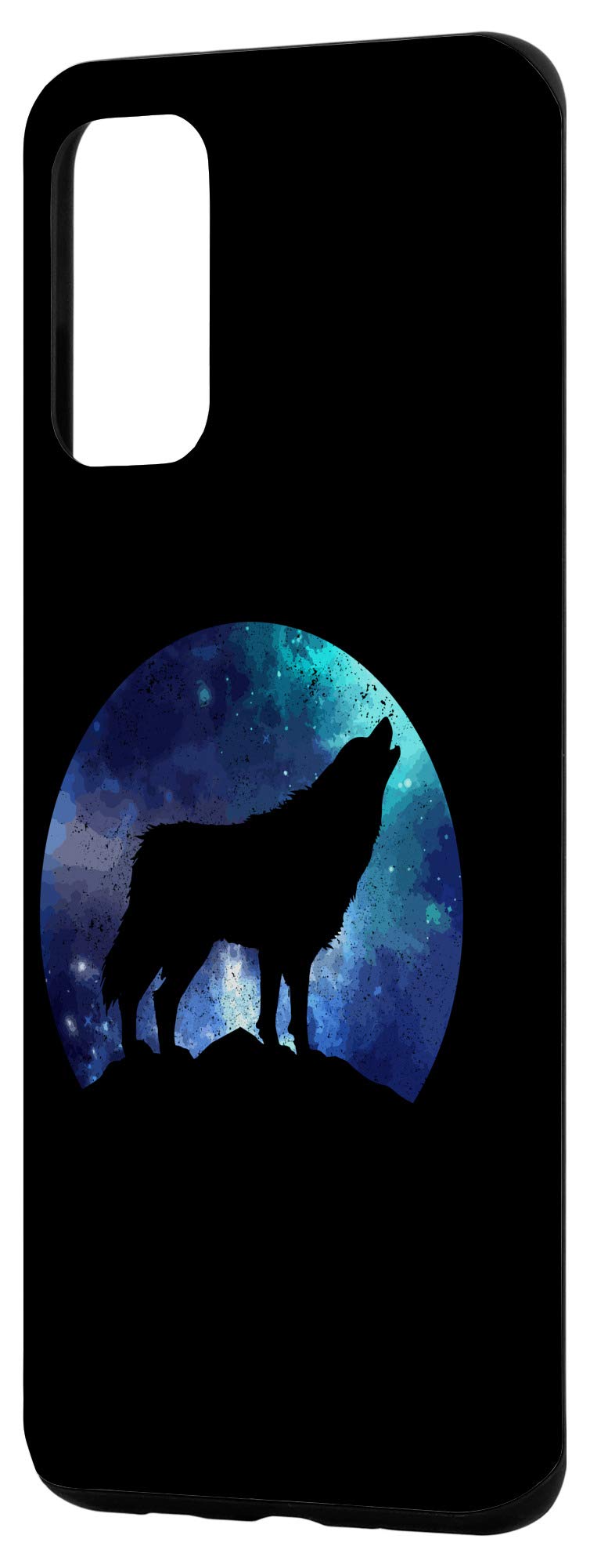 Galaxy S20+ Wolf Galaxy Space Cosmic Howling Wolves Wolf Lover Gift Case