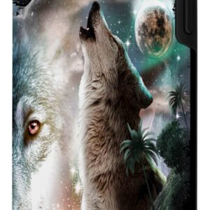 iPhone 11 Space Wolves Wolf Howling At Moon Case