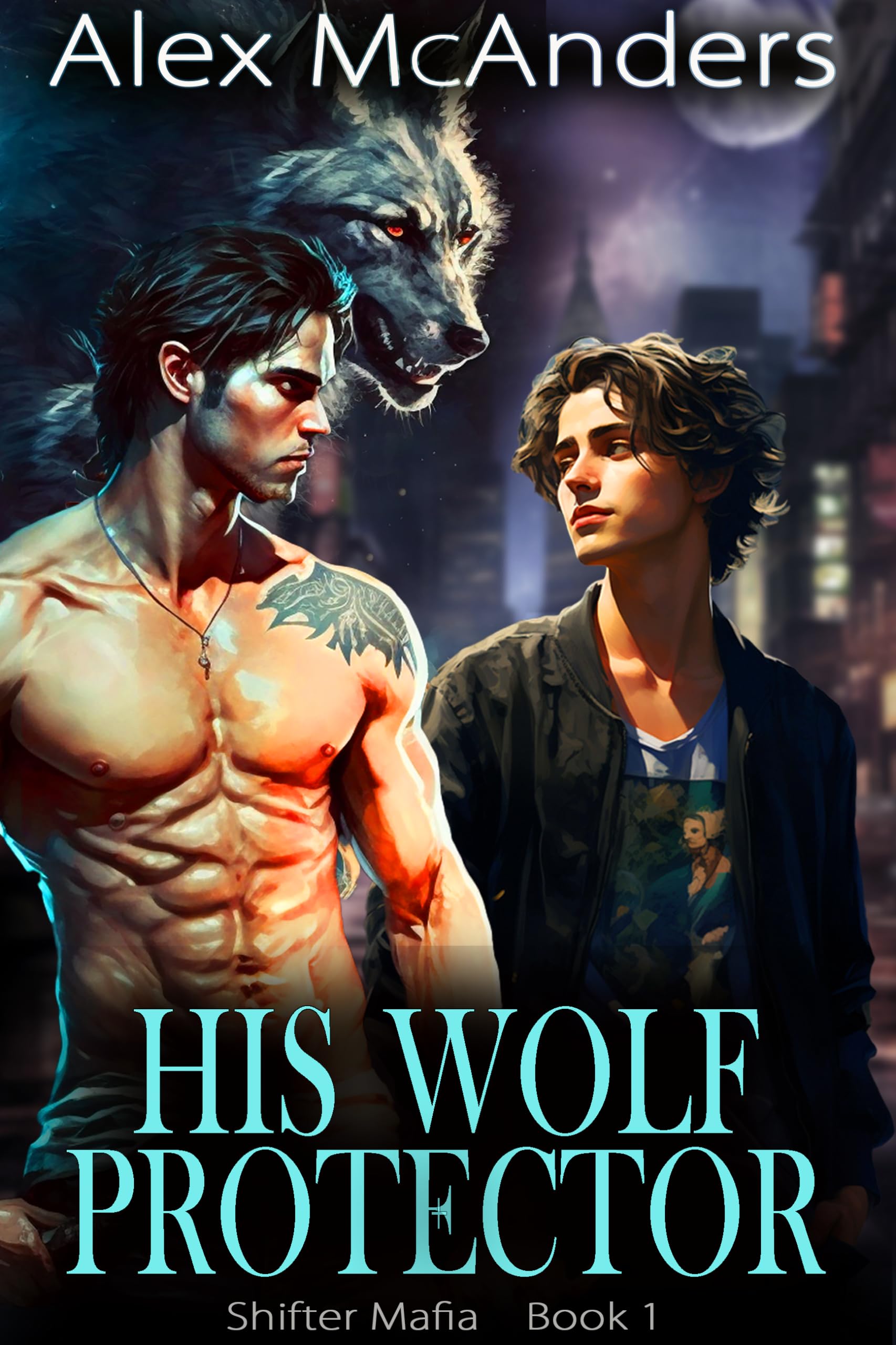 His Wolf Protector: MM Wolf Shifter Mafia Romance (Shifter Falls Book 5)