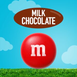 M&M'S Milk Chocolate Candy Singles Size 1.69-Ounce Pouch 48-Count Box