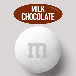 M&M’S White Milk Chocolate Candy, 2lbs Resealable Pack for Candy Bars, Wedding Receptions, Graduations, Birthday Parties, Easter, Dessert Tables & DIY Party Favors