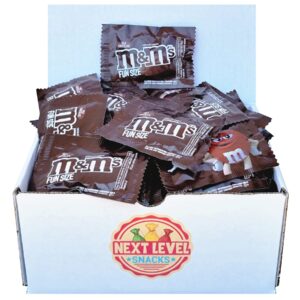 M&M's Milk Chocolate Fun Size Packets Bulk Box (Pack of 120) (Approx. 4.2LB)