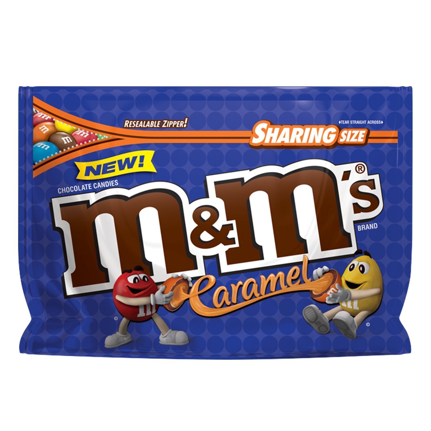 M&M's Caramel Singles, 24 Count (Pack of 1) - SCL