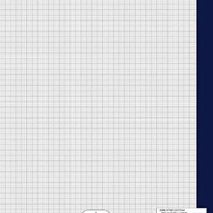 Graph Paper MIllimeter: Notebook 8.5" x 11" | Engineering & Math Graph Paper mm | 150 numbered Pages