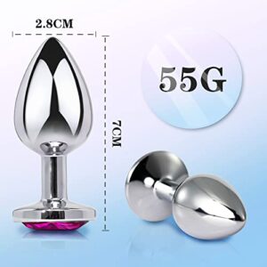 Anal Plug Adult Sex Toy,Jeweled Anal Toys Adult Sex Toys Games Butt Plug,Personal Anal Plug Sex Toy for Adult Women,Men and Couples,Rose Sex Toy G Spot Anal Beads Anal Toy