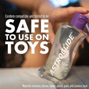 Astroglide Water Based Lube (5oz), Toy 'n Joy Personal Lubricant for Male and Female Sex Toys