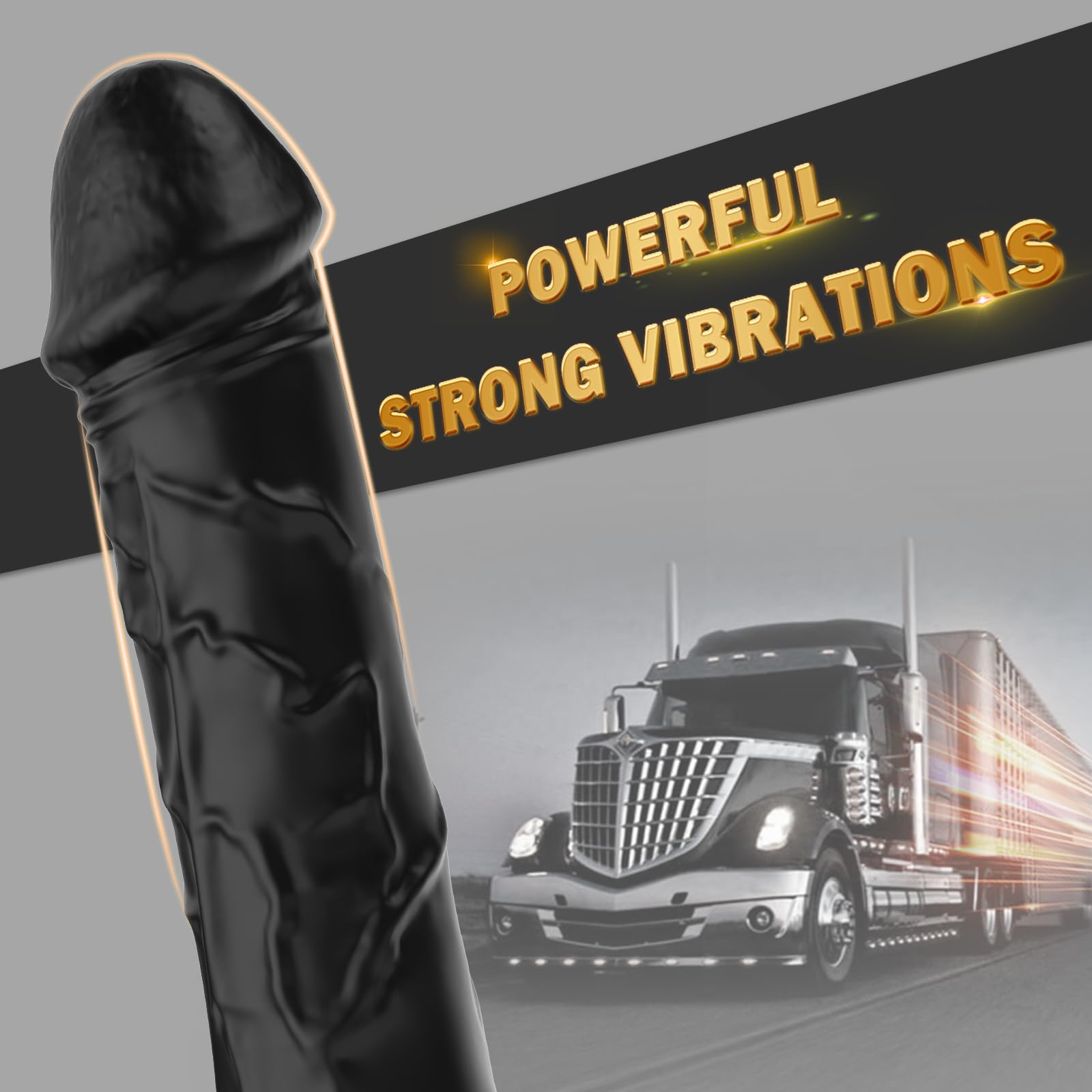 G Spot Dildo Vibrator - BGGOOD Adult Female Sex Toys with 10 Vibrations, Realistic Silicone Dildos Finger Vibrators for Multiple Stimulation, Clitoris Stimulator for Woman Sexual Pleasure(Black)