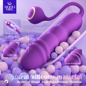 Thrusting Dildo Vibrator Adult Toys - 9 Inches Realistic Dildos Sex Toy with 9 Thrust Modes 10 Vibrations, Hands-Free Anal Clitoral G Spot Dildo Vibrators Adult Sex Toys & Games for Women Couples Fun