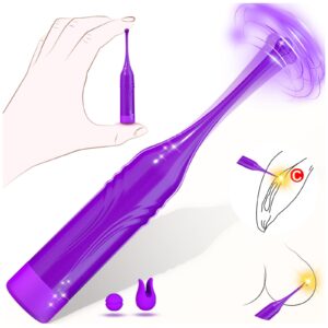 High-Frequency Mini Clitoris G spot Women Adult Sex Toys, Powerful Vibrating Female Couples Sex Toy Clitoral Vagina Nipple Vibrator Wand Stimulator for Woman Her Pleasure, Dildo Vibrators Sex Games