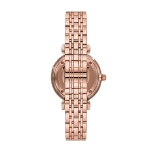 Emporio Armani Women's Two-Hand Rose Gold-Tone Stainless Steel Watch (Model: AR11446)