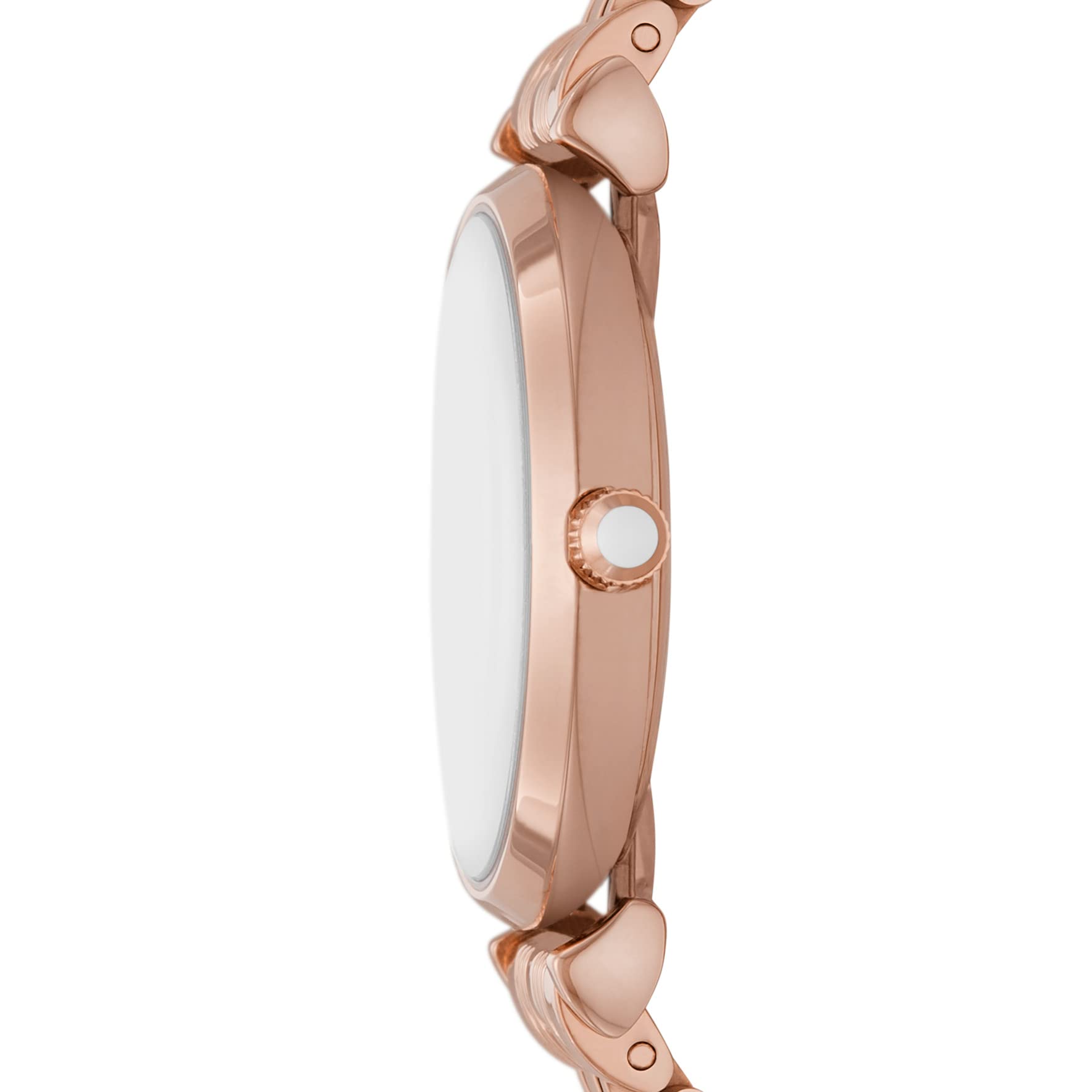 Emporio Armani Women's Two-Hand Rose Gold-Tone Stainless Steel Watch (Model: AR11446)