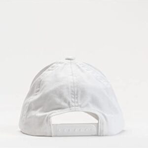 A | X ARMANI EXCHANGE Men's Logo Baseball Hat, White, One Size