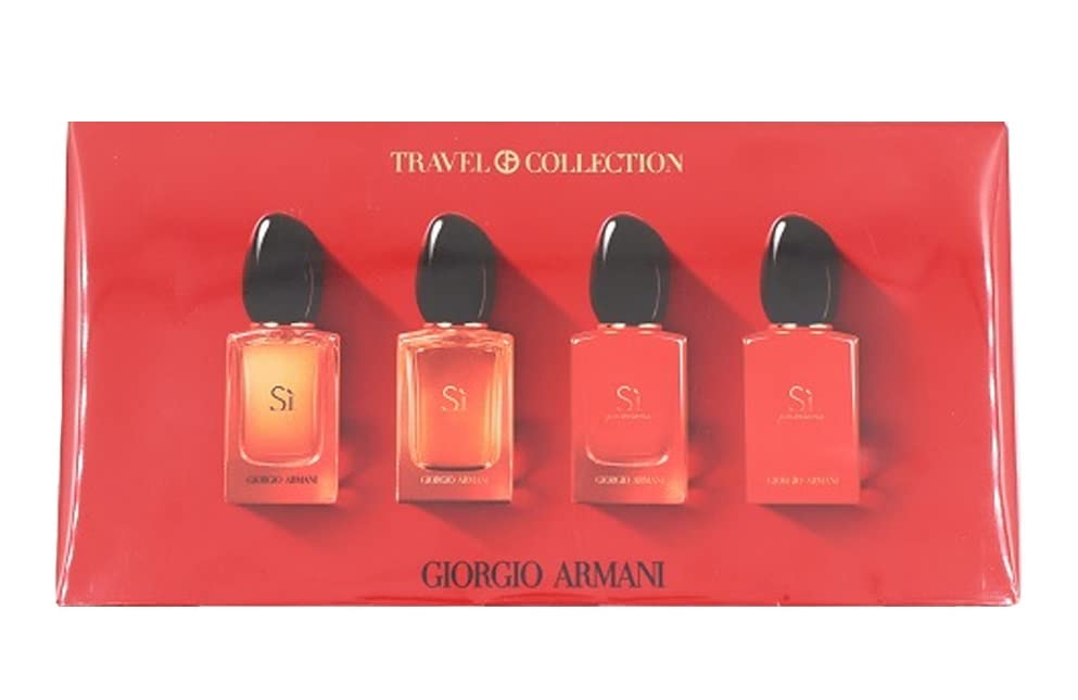 GIORGIO ARMANI Si Perfume for Women Variety 4 Piece Miniature Gift Set