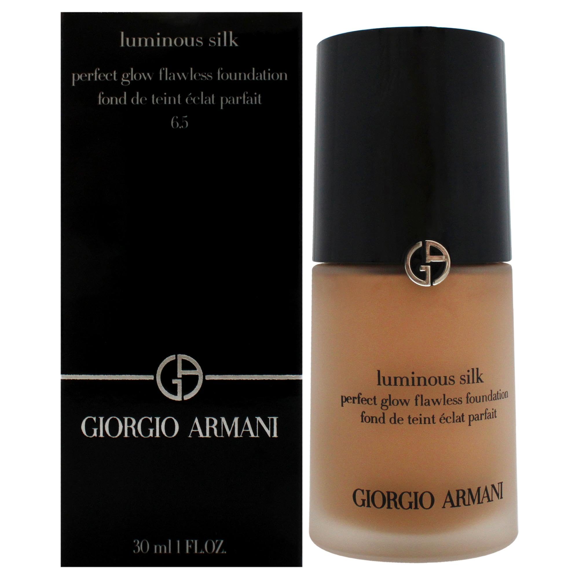 Luminous Silk Foundation - 6.5 Medium to Tan-Neutral by Giorgio Armani for Women - 1 oz Foundation