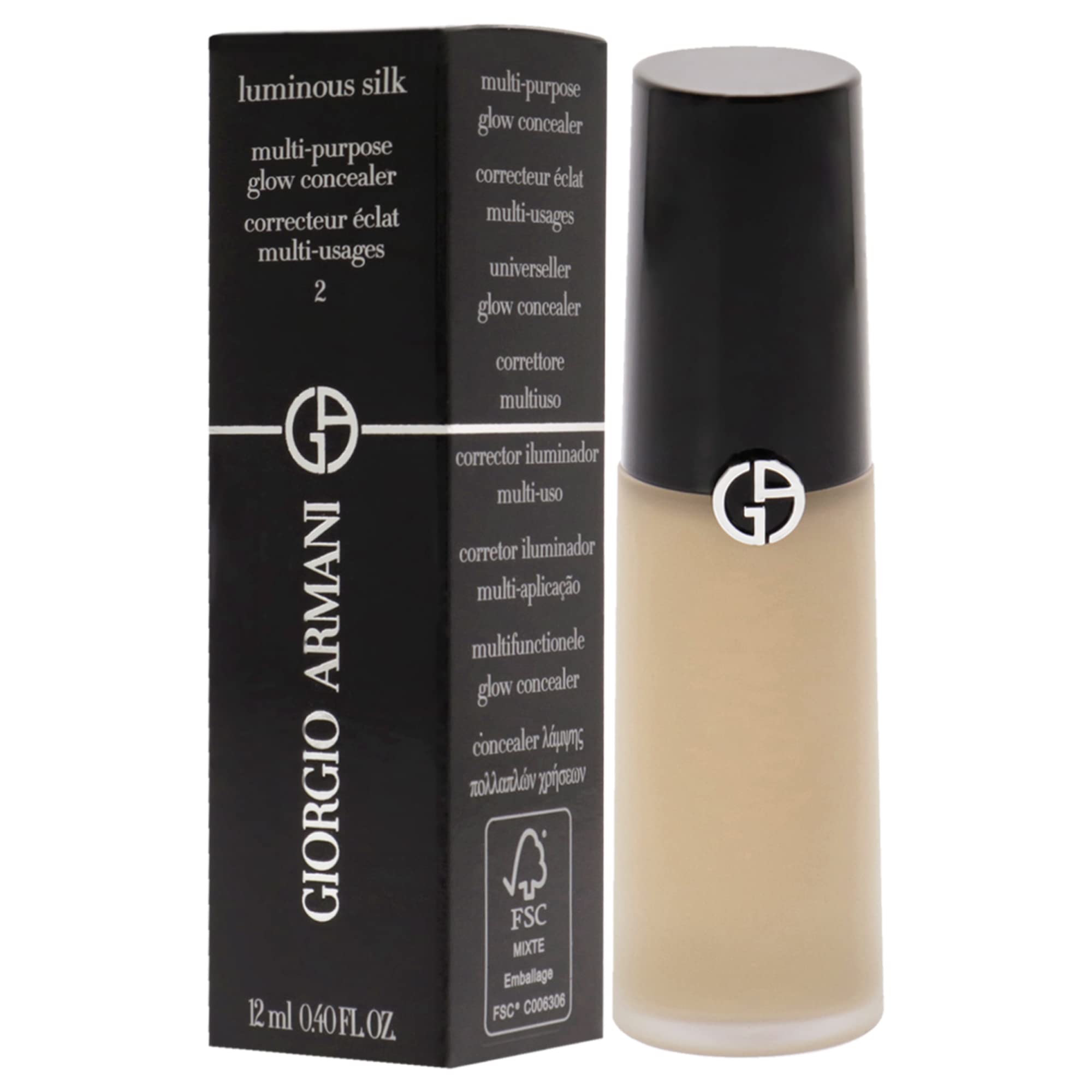 Giorgio Armani Luminous Silk Concealer - 2 Very Fair Neutral Concealer Women 0.4 oz