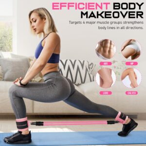 RENRANRING Ankle Resistance Bands with Cuffs, Glutes Workout Equipment, Ankle Bands for Working Out, Butt Exercise Equipment for Women Legs and Glutes