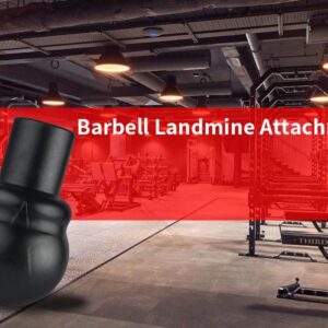 Landmine Attachment for Barbell by SEWD – Portable 2” Olympic Barbell Landmine Exercise Base for Presses, T Bar Row, Rotation, Split Squats and Home Gym Workouts