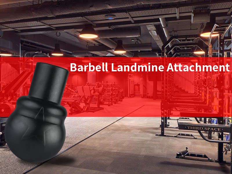 Landmine Attachment for Barbell by SEWD – Portable 2” Olympic Barbell Landmine Exercise Base for Presses, T Bar Row, Rotation, Split Squats and Home Gym Workouts