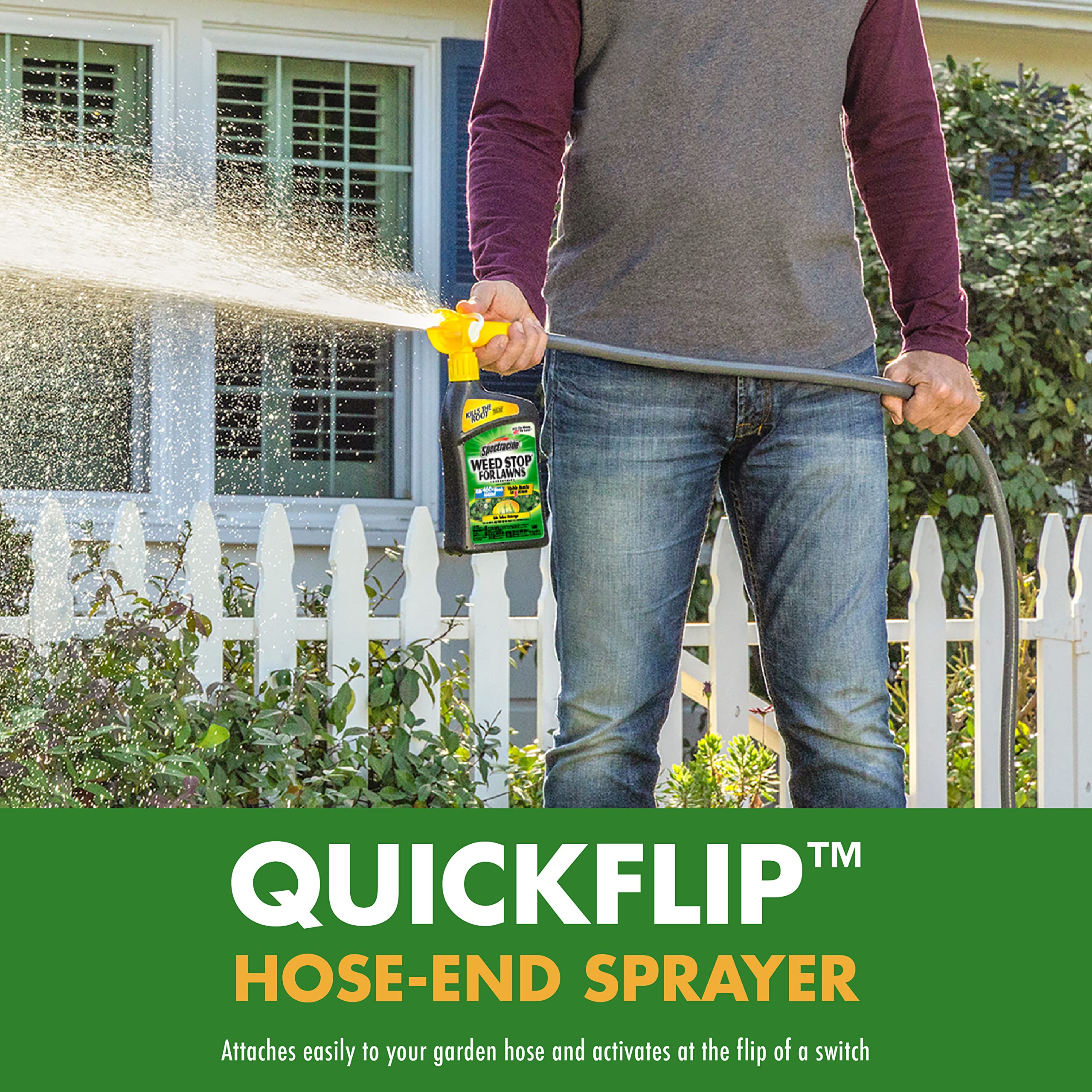 Spectracide Lawn Weed Killer (32 oz) + Cutter Backyard Bug Control Spray Concentrate (32 fl oz)