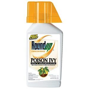 roundup poison ivy plus tough brush concentrate killer (case of 6), 32 oz