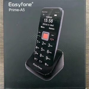 Easyfone T6 4G Picture Button Cell Phone for Seniors and Kids | Easy-to-Use | Clear Sound | Easy Charging Dock | SOS Button | SIM Card Included | Good for Dementia, Alzheimer's and Kids (T6)