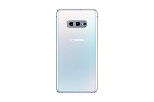 Samsung Galaxy S10e (128GB, 6GB) 5.8" AMOLED, Snapdragon 855, 4G LTE Fully Unlocked (AT&T, Verizon, T-Mobile, GoogleFi) G970U (Fast Car Charger Bundle, Prism White)