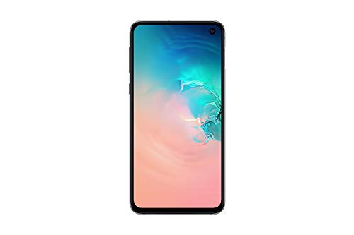 Samsung Galaxy S10e (128GB, 6GB) 5.8" AMOLED, Snapdragon 855, 4G LTE Fully Unlocked (AT&T, Verizon, T-Mobile, GoogleFi) G970U (Fast Car Charger Bundle, Prism White)