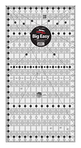 Creative Grids The Big Easy 12-1/2in x 24-1/2in Rectangle Ruler - CGR1224