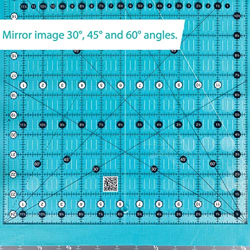 Creative Grids The Big Easy 12-1/2in x 24-1/2in Rectangle Ruler - CGR1224