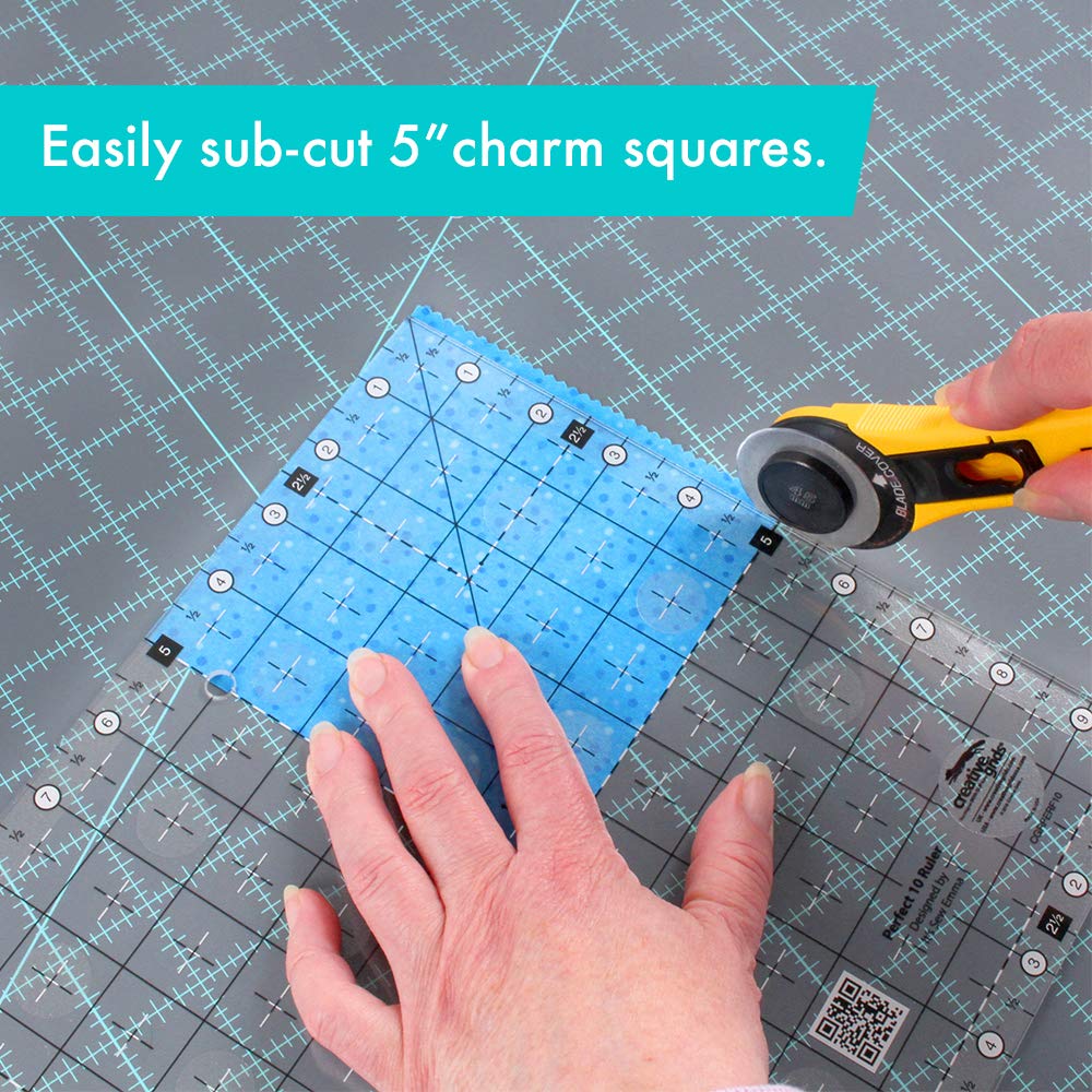 Creative Grids Perfect 10 Ruler - CGRPERF10