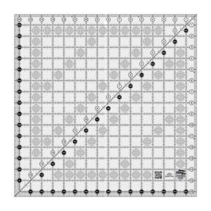 creative grids quilt ruler 16-1/2in square - cgr16