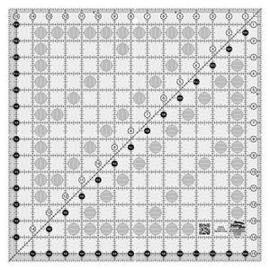 creative grids quilt ruler 15-1/2in square - cgr15