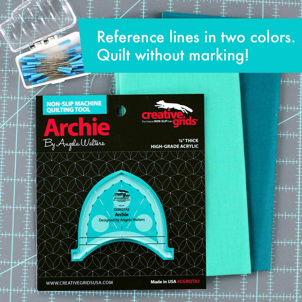 Creative Grids Machine Quilting Tool - Archie - CGRQTA3