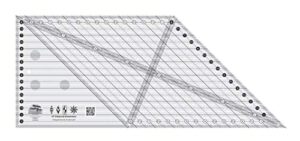 creative grids 45 degree diamond dimensions quilt ruler - cgreu2