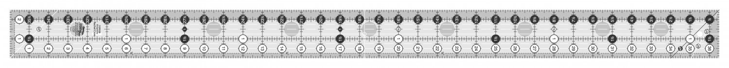 Creative Grids Quilt Ruler 2.5 Inch by 36.5 Inch Yardstick Rectangle