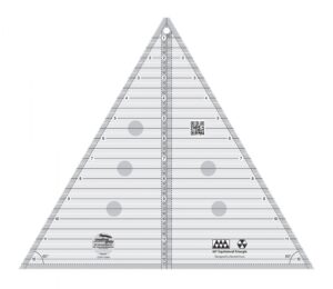 creative grids 60 degree triangle 12-1/2in quilt ruler - cgrt12560