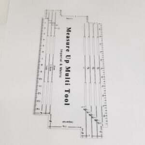 HONEYSEW Measure Up Multi Tool for Sewing Both Imperial and Metric Measurements