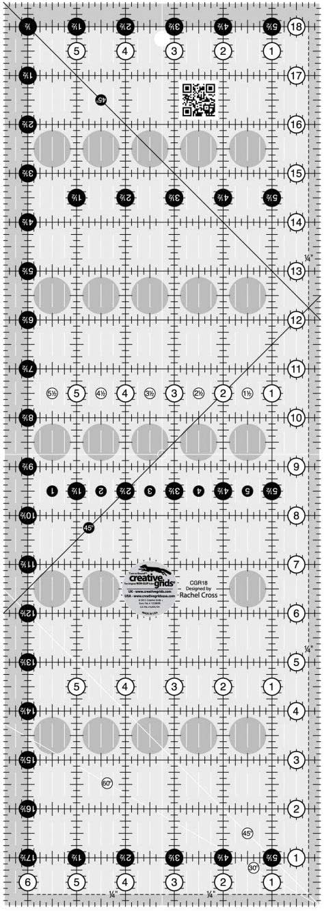 Creative Grids 6.5x18.5 RECTANGLE CGR18