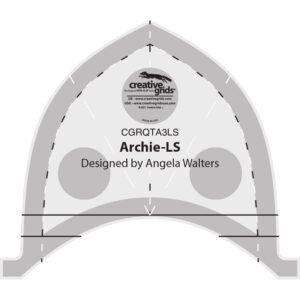 creative grids low shank machine quilting tool archie - cgrqta3ls