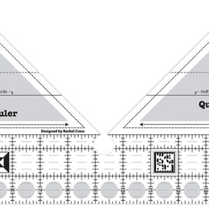 Creative Grids 90 Degree Double-Strip Quilt Ruler