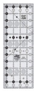 creative grids quilt ruler 4-1/2in x 12-1/2in