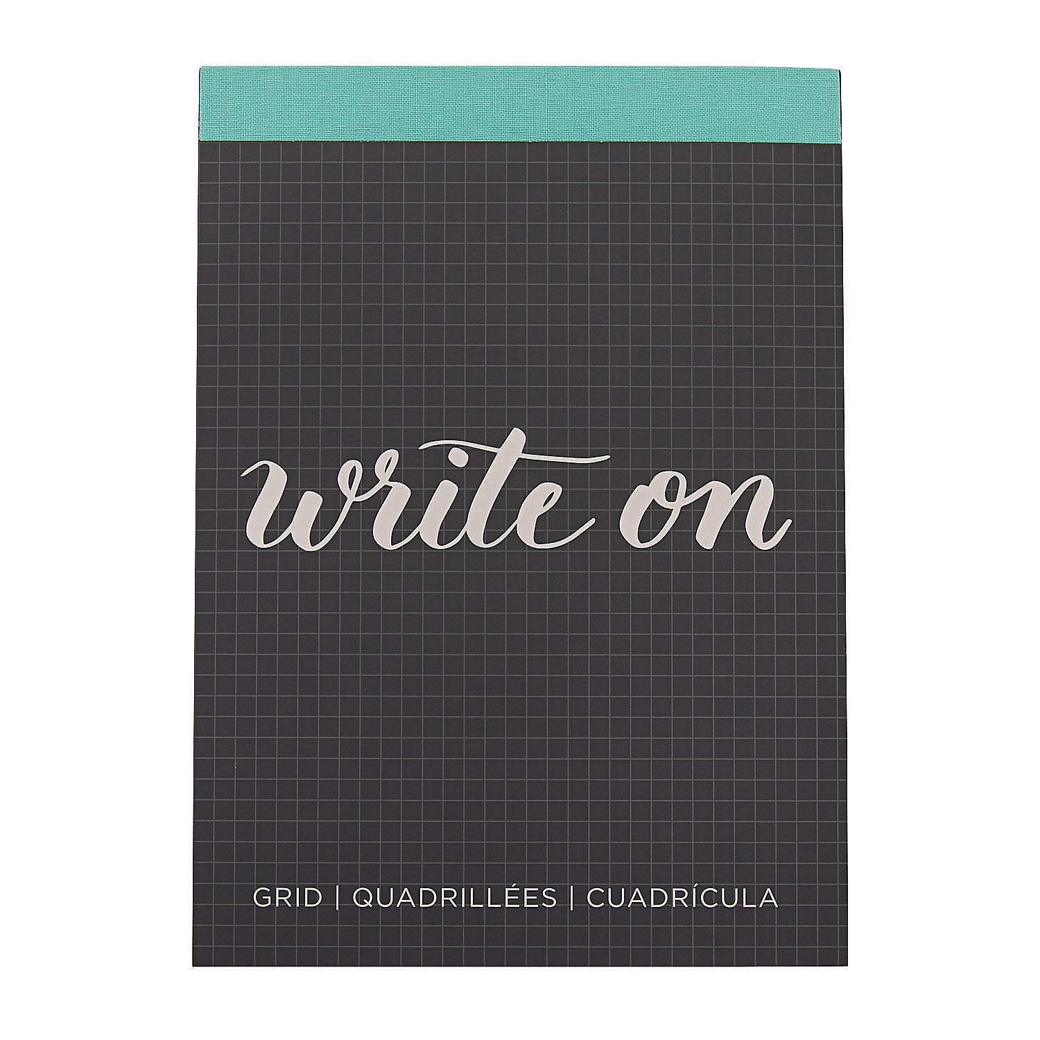 American Crafts™ Kelly Creates Grid Lettering Travel Pad - Stationery - 1 Piece