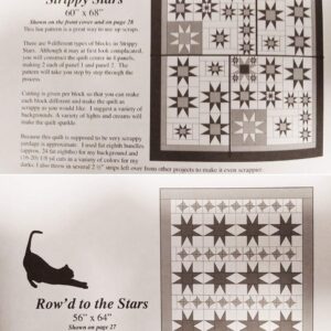 Deb's Cats N Quilts Bundle - The Strippy Stars Book & Creative Grids Strippy Stars Tool CGRDH2