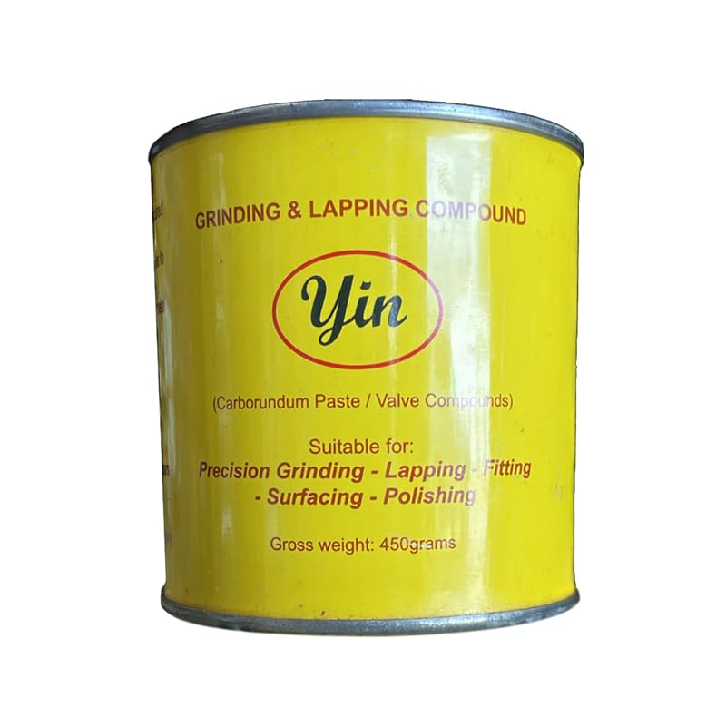 Y H M Carborundum Paste Grinding & Lapping Compounds Valve Compound Grit #60-#3000 Grit #180 Medium 450g