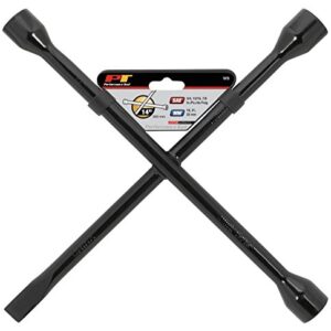 14 inch SAE/Metric Combination Lug Wrench with Spade Tip