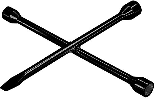 14 inch SAE/Metric Combination Lug Wrench with Spade Tip